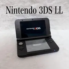 【希少】Nintendo 3DS LL 本体　ブルー×ブラック