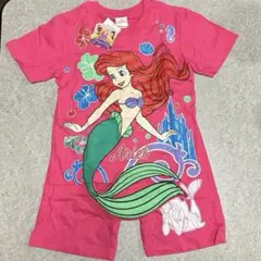ディズニー プリンセス アリエル Tシャツ ハーフパンツ セットアップ 子供用