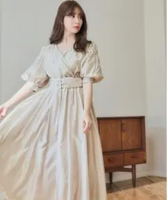 Herlipto｜Airy Volume Sleeve Dress