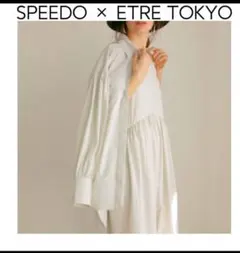 stmck　ETRE TOKYO speedo　ギャザーショートブルゾン │ ETRE TOKYO official online store(エトレトウキョウ)