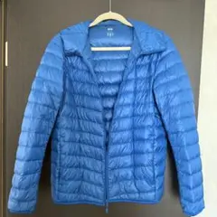 ユニクロ ウルトラライトダウン L ブルー UNIQLO