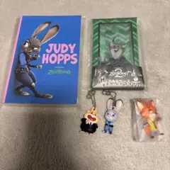 happyくじ ズートピア2 H賞 マルチケース ジッパーバッグセット