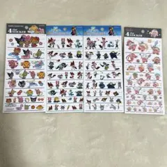 定価以下！4サイズステッカー　日焼けサンリオキャラクターズ ズートピア など