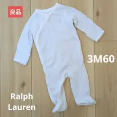 【良品販売】ラルフローレン　ロンパース　60