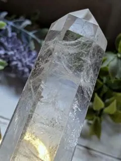 水晶✦六角柱✦ポイント✦天然石✦パワーストーン✦27.7㎜✕100㎜✦112g