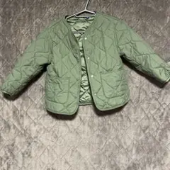 UNIQLO キルティングジャケット 120cm オリーブグリーン