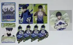 【ブルーロック】潔世一 カード•ステッカーまとめ売り