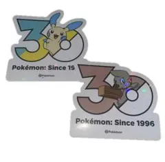 韓国 ポケモン 30周年 ステッカー プラスル マイナン - メルカリ