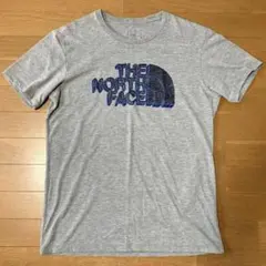 THE NORTH FACE ロゴ マーク プリント Tシャツ XL グレー
