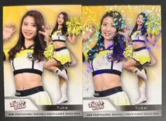 ☆BBM 2025 チア Tigers Girls Yuka 2枚セット