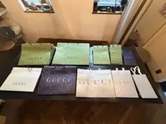 GUCCI ショップ袋 総数24枚