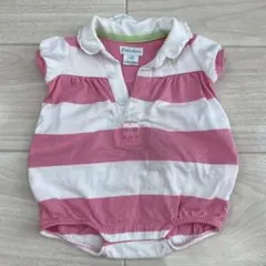 Ralph Lauren ストライプロンパース 3M