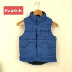GapKids 青 ダウンベスト 120cm