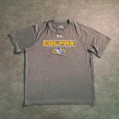 【UNDER ARMOUR】ブルドッグ Tシャツ グレー 古着usedTSM7
