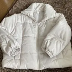 今月末までまで値下げ　新品未使用　オフホワイト ウィンタージャケット