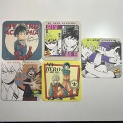 僕のヒーローアカデミア アートコースター 5枚セット