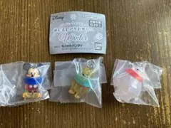 ディズニー　めじるしアクセサリー　winter ミッキー　プーさん　ベイマック