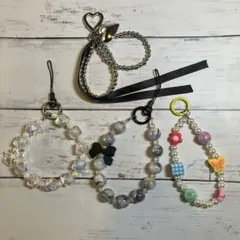 ストラップまとめて４個