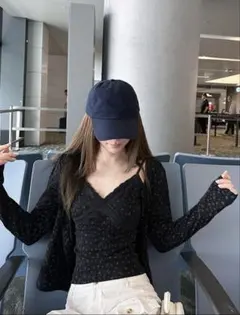 shein シーイン　155328718 カーディガン　キャミソール　トップスのサムネイル