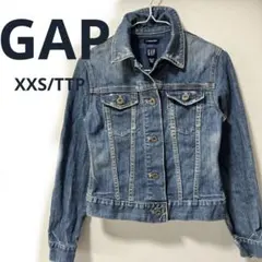 GAP Gジャン　XXS/TTP ストレッチ　デニムジャケットのサムネイル