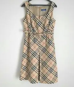 BURBERRY BLUE LABEL　ワンピース　ノバチェック　日本製