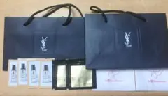 イヴ　サンローラン　ショッパー（小）サンプル付（美容液・リキッドファンデ）