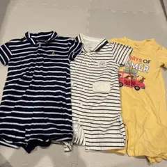 baby gap ストライプロンパース 18-24ヶ月