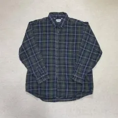80s USA製 L.L.Bean Check Flannel Shirt