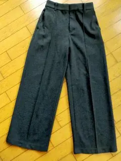 UNIQLO ブラッシュドジャージーワイドパンツ