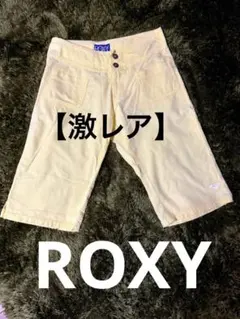 【激レア/日本製】00s Y2K ROXY サマーコーデュロイ クロップドパンツのサムネイル