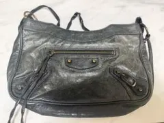 【希少】BALENCIAGA ショルダーバッグ ダークグリーンのサムネイル