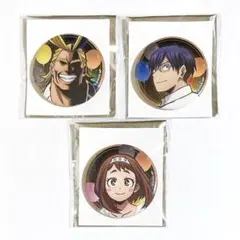 ヒロアカ 10周年 缶バッジ 麗日お茶子 飯田天哉 オールマイト