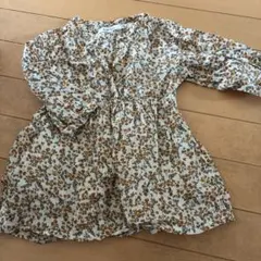 SLAP SLIP 花柄　チュニックワンピース90cmのサムネイル