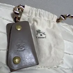 IL BISONTE キーケース レザー グレージュ