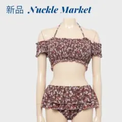 新品 ナックルマーケット リトルフラワー シャーリング ビキニ 9号(M)のサムネイル