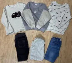 男の子服　110cm まとめ売り　秋〜冬服　ブランシェス　プティマイン