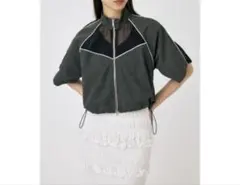 【完売品】moussy PIPING HALF SLEEVE トラックジャケットのサムネイル