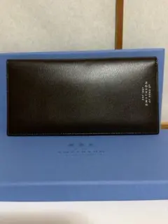 SMYTHSON（スマイソン）長財布 ダークブラウン　レディース　メンズのサムネイル
