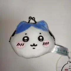 ちいかわ　ハチワレ　ミニがま口ポーチ　②