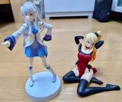 Re:ZERO　リゼロ　エミリア＆プリシラ　フィギュア