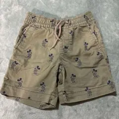GAPミッキーマウス ハーフパンツ 100cm