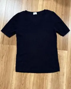 【URBAN RESEARCH DOORS】Vネックリブニットのサムネイル