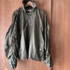 HANNE オリーブグリーン ミリタリージャケット