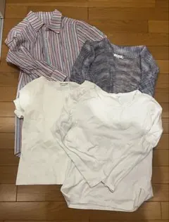 レディース　tシャツ シャツ　4枚セット　UNIQLO ユニクロ　ノーブランド