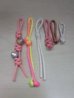 パラコード チャーム 6種セット ハンドメイド