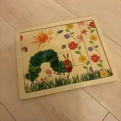 はらぺこあおむし　木製パズル