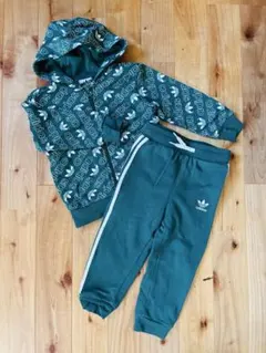【美品】adidas ジャージセット 90cm セットアップ