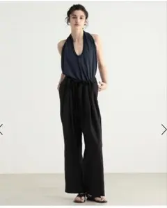 [新品タグ付き] BACCA オールインワン　コットン100% 日本製 BACCA 「BACCA」 オールインワン 36 キャメル WOMEN : ZOZOTOWN