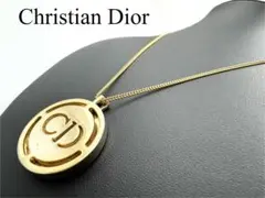 ディオール Diorissimo CDロゴ ネックレス 金色