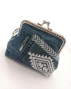 リメイクデニム❁︎がま口(オルテガ)